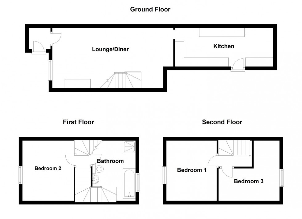 Floorplan for Clements Lane, Portland