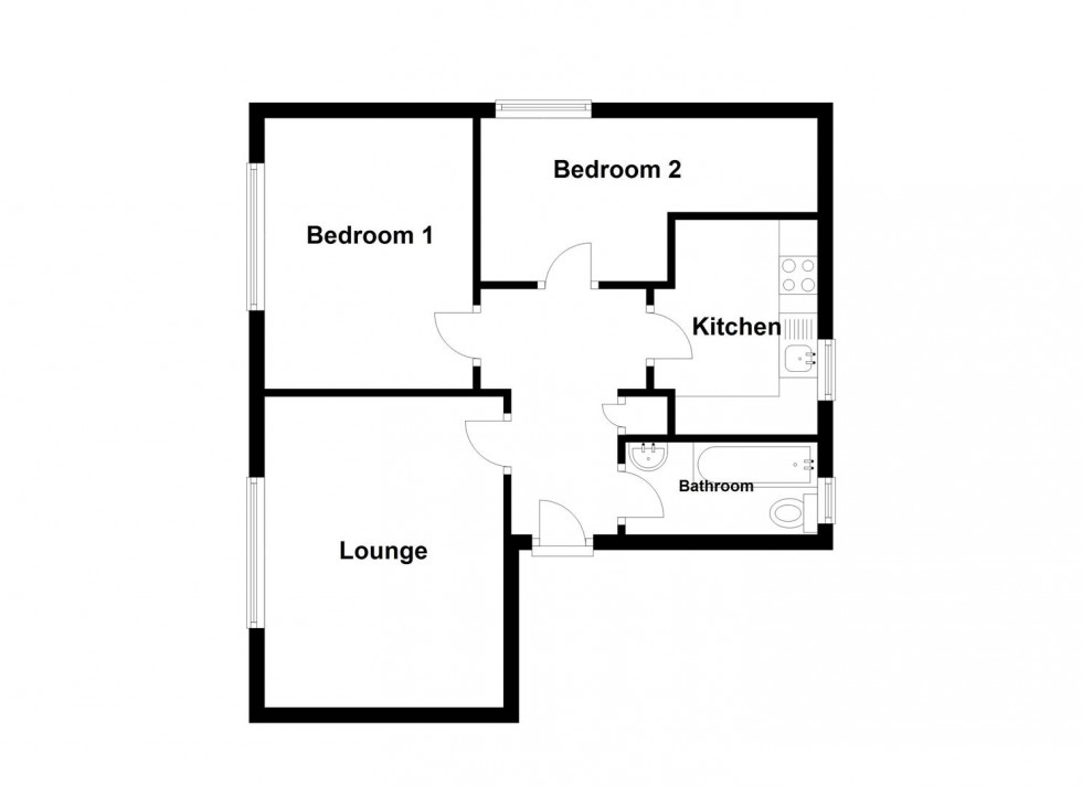 Floorplan for Portland Road, Weymouth