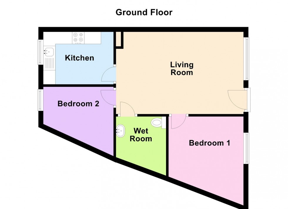 Floorplan for Blenheim Road, Weymouth