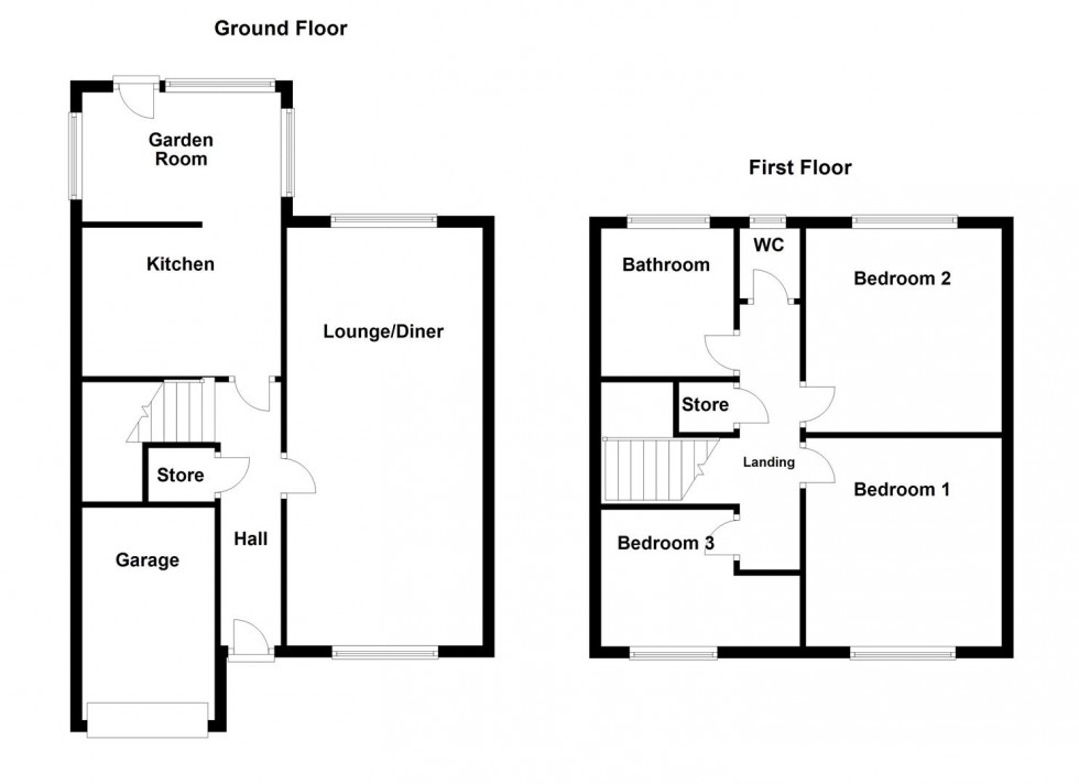 Floorplan for Wheatlands, Portland