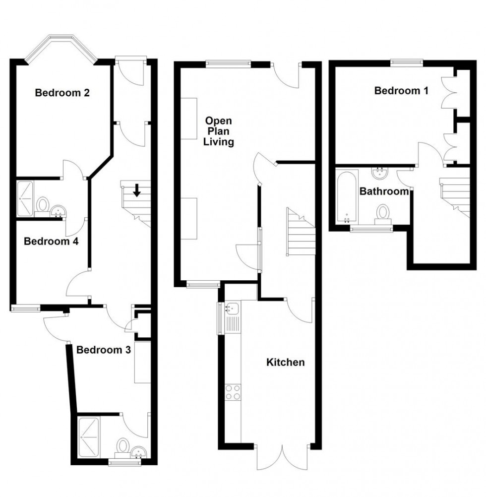 Floorplan for High Street, Swanage