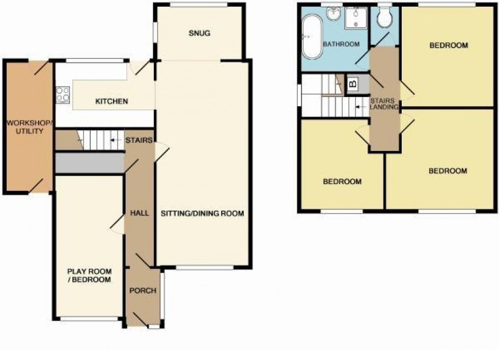 Floorplan for Wheatlands, Portland