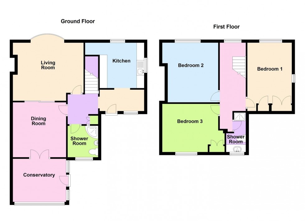 Floorplan for Bloomfield Terrace, Portland