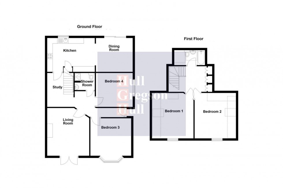 Floorplan for Newton Road, Swanage