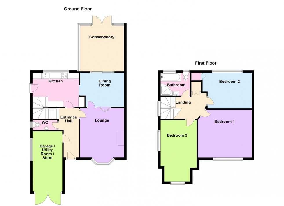 Floorplan for Weymouth Bay Avenue, Weymouth