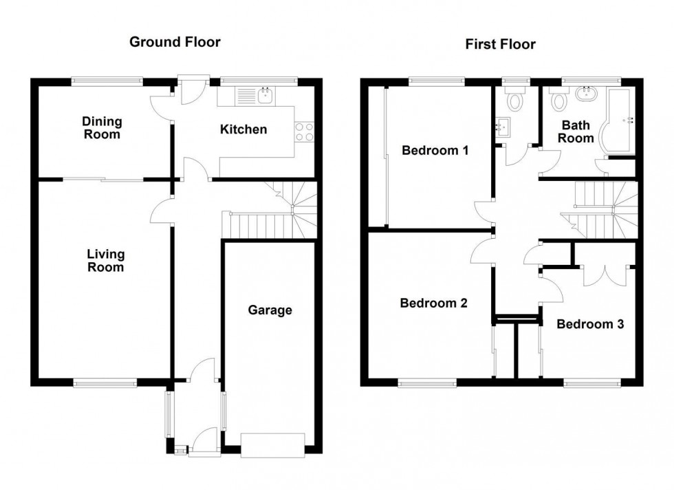 Floorplan for Brymers Avenue, Portland