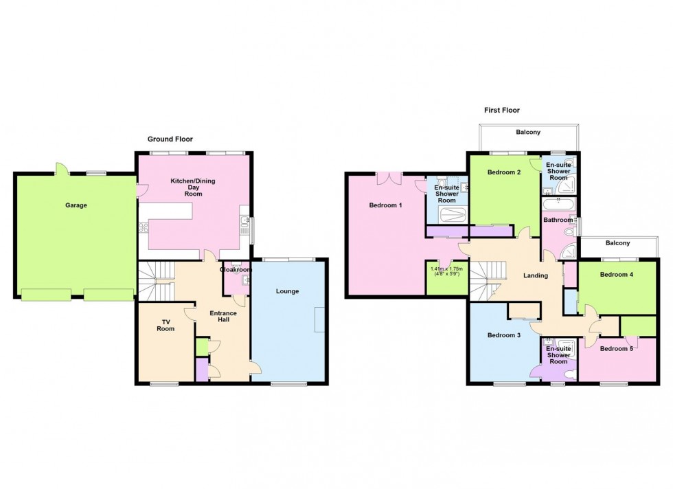 Floorplan for Lorton Park, Weymouth