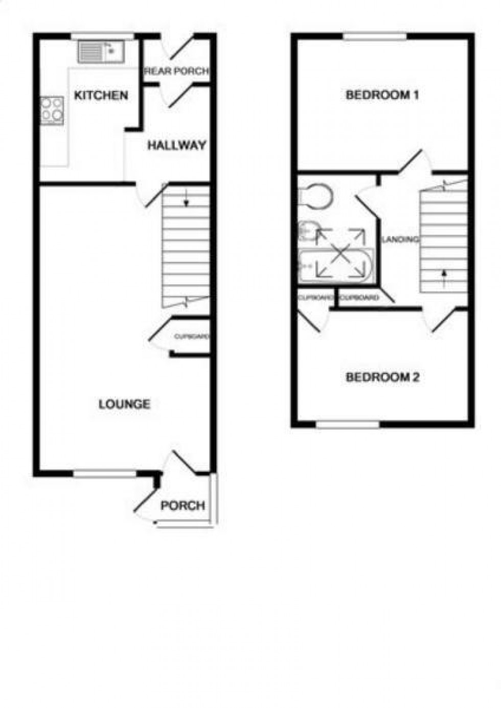 Floorplan for Haylands, Portland