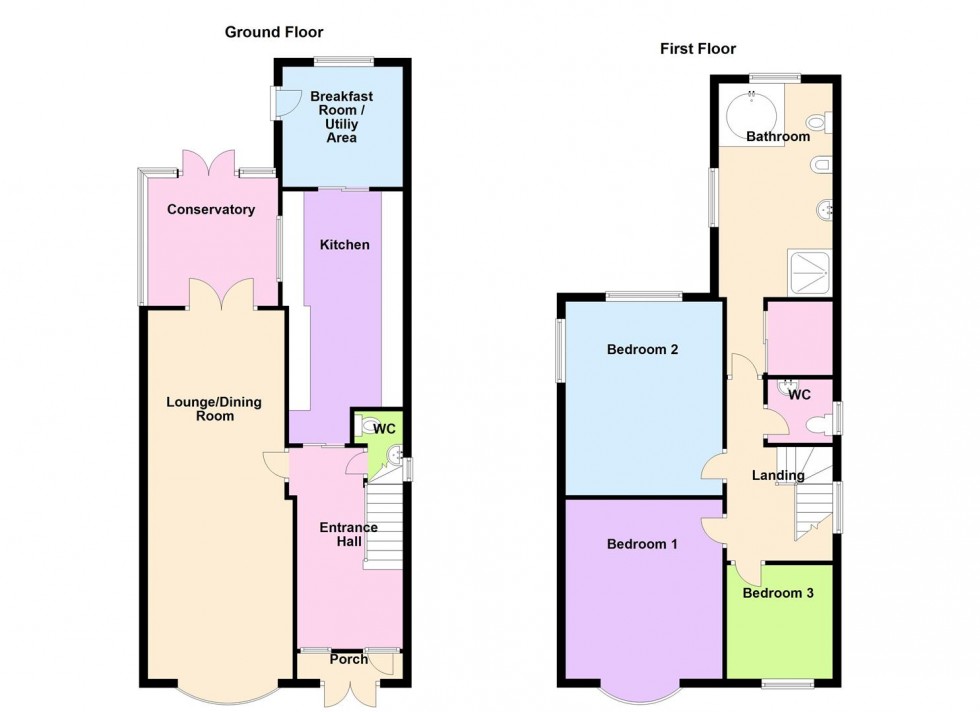 Floorplan for Chickerell Road, Chickerell, Weymouth