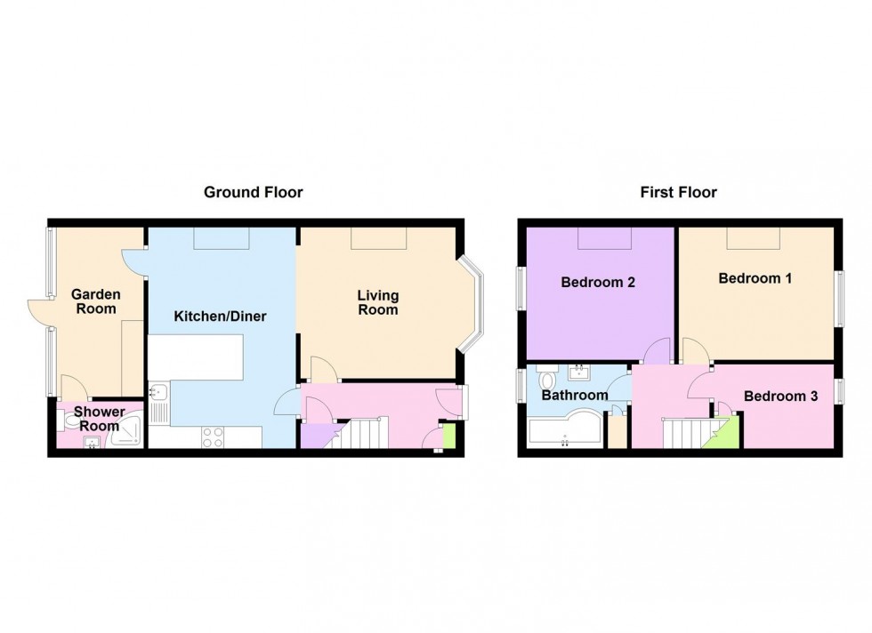 Floorplan for Granville Road, Weymouth