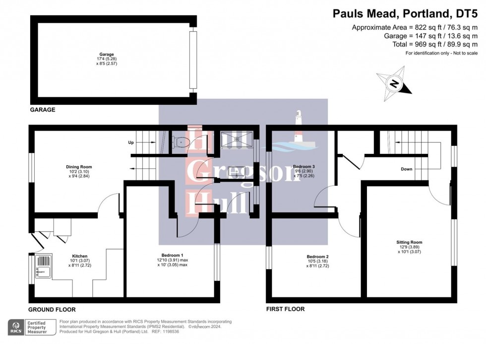 Floorplan for Pauls Mead, Portland