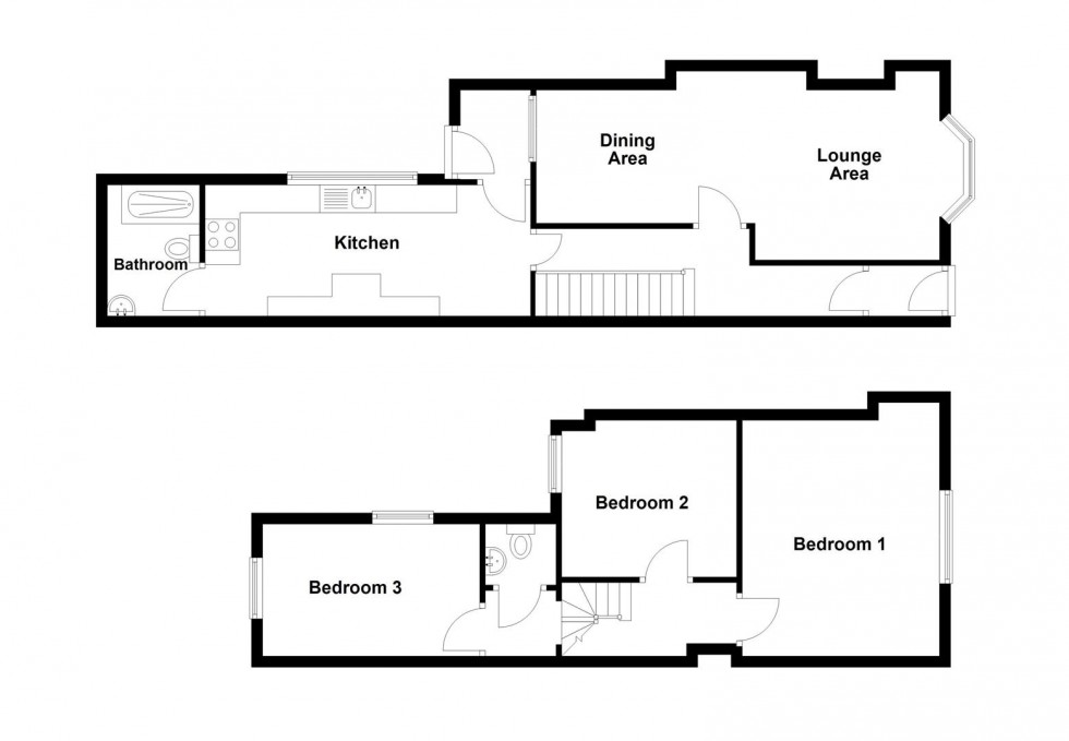 Floorplan for Belle Vue Terrace, Portland