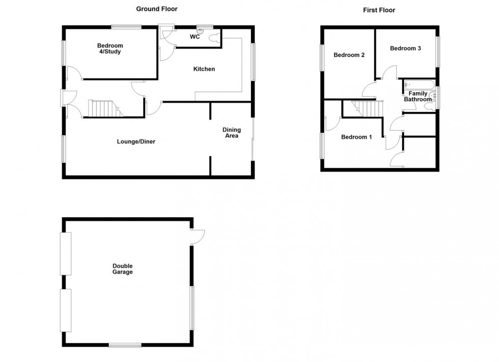 Floorplan for Page Drive, Portland