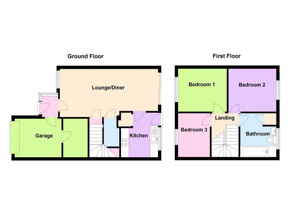 Floorplan for Princes Drive, Weymouth