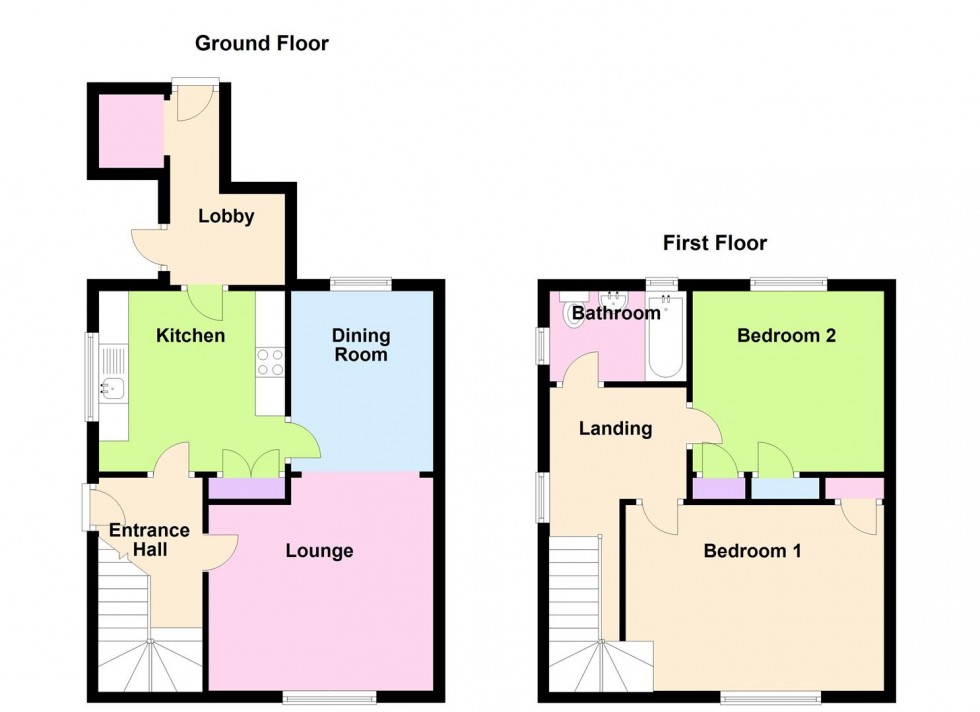 Floorplan for Dundee Road, Weymouth