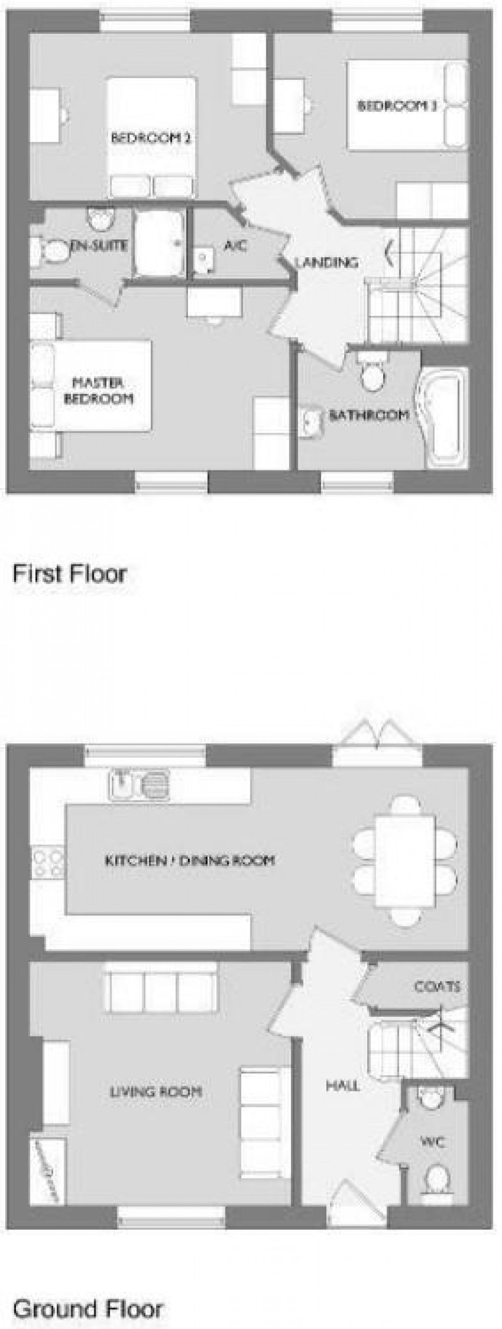 Floorplan for Putton Lane, Chickerell, Weymouth