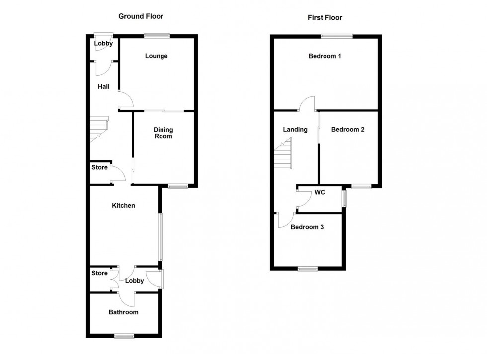 Floorplan for Victoria Place, Portland