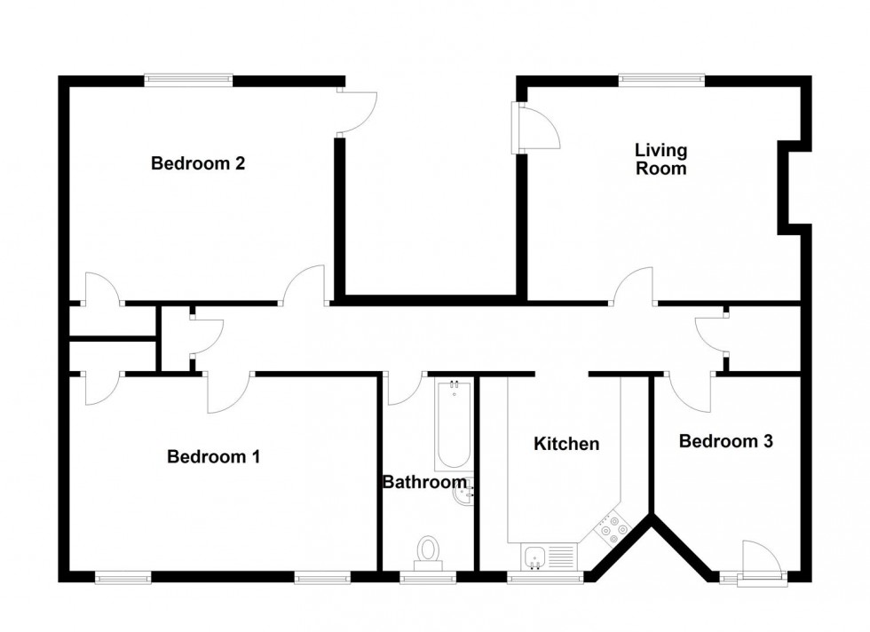 Floorplan for Alma Terrace, Portland