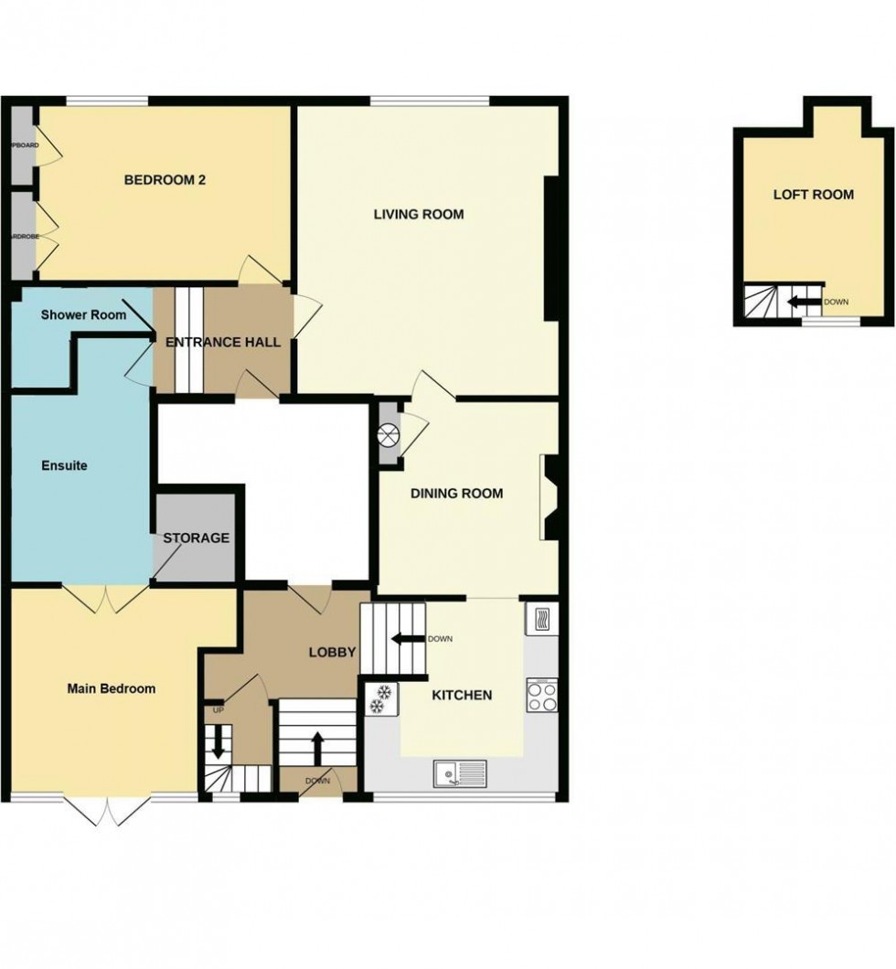 Floorplan for High Street, Swanage