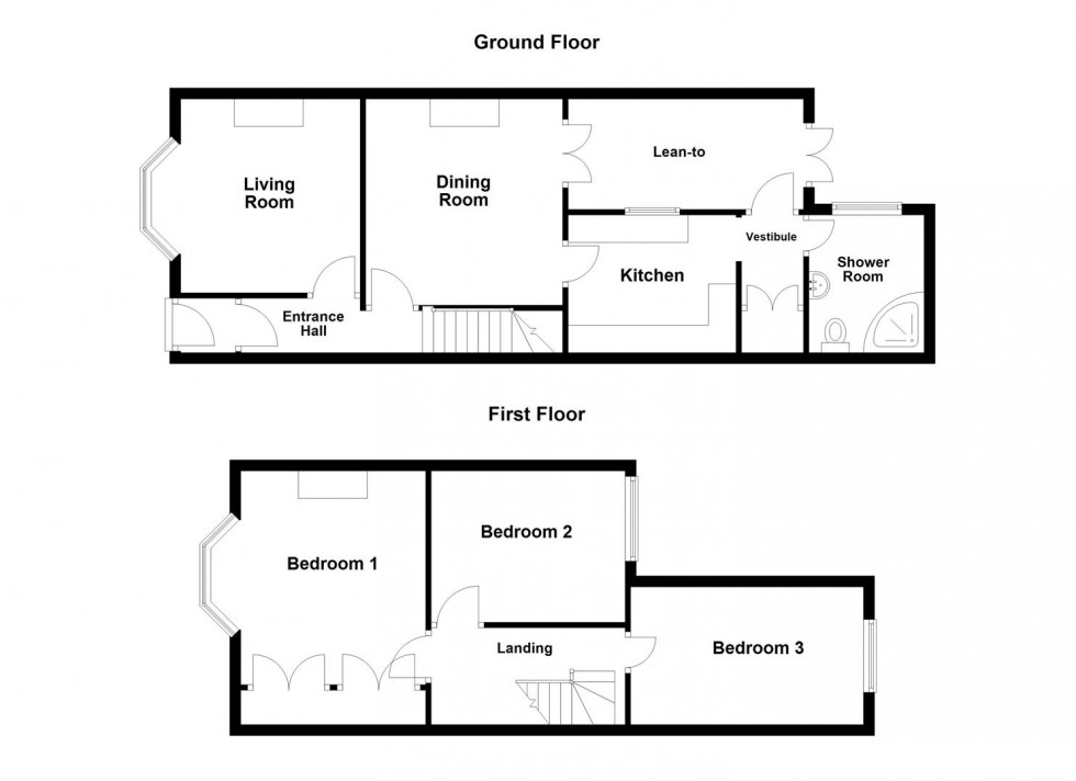 Floorplan for Victoria Road, Portland