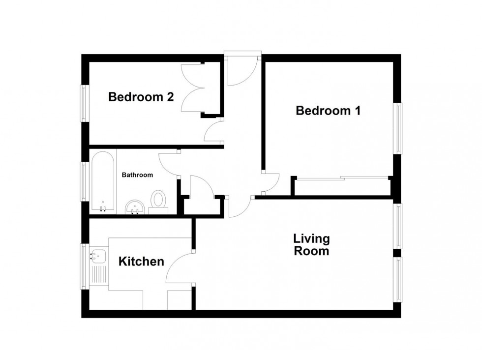 Floorplan for Verne Common Road, Portland