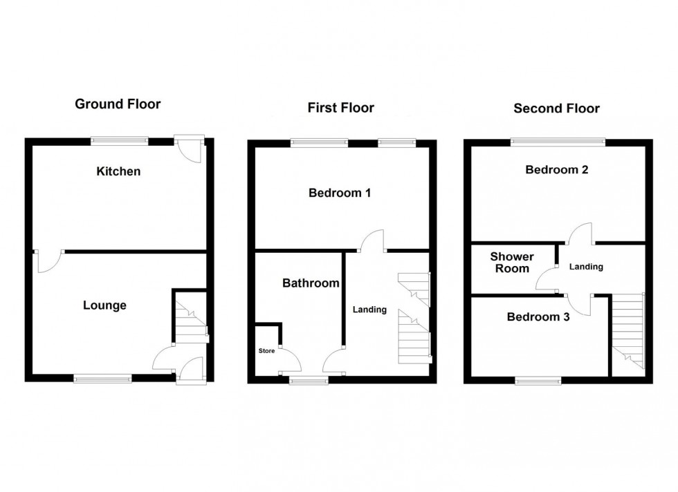 Floorplan for Grove Road, Portland