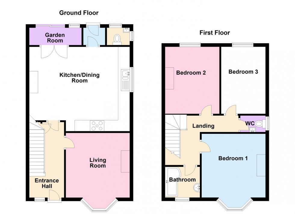 Floorplan for Waverley Road, Weymouth