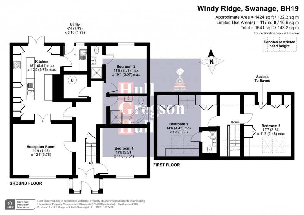 Floorplan for North Instow, Swanage