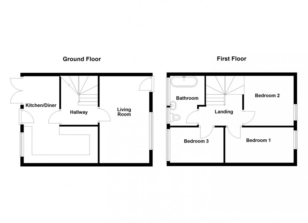 Floorplan for Furlands, Portland