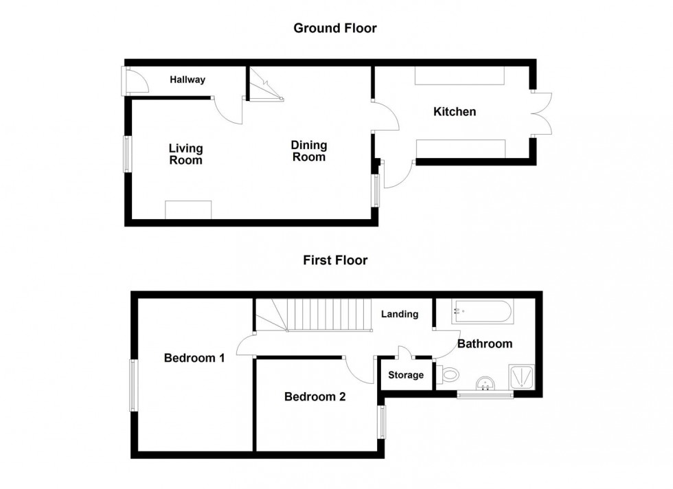 Floorplan for Artist Row, Portland