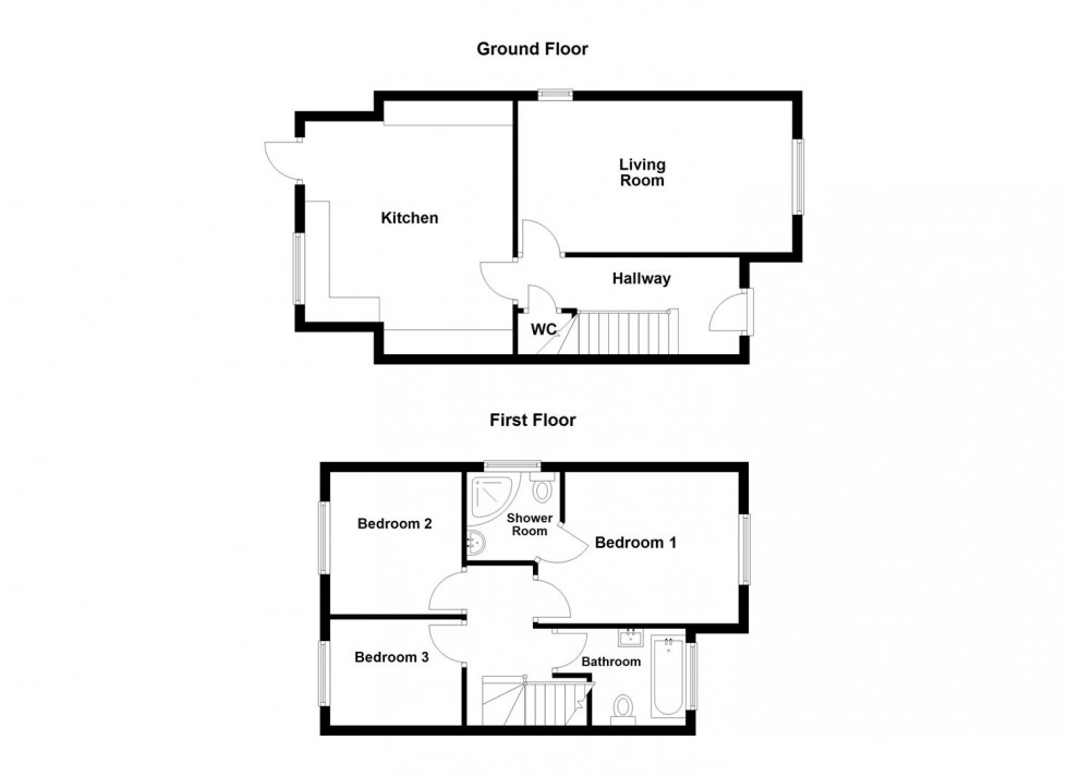 Floorplan for Chickerell Road, Weymouth