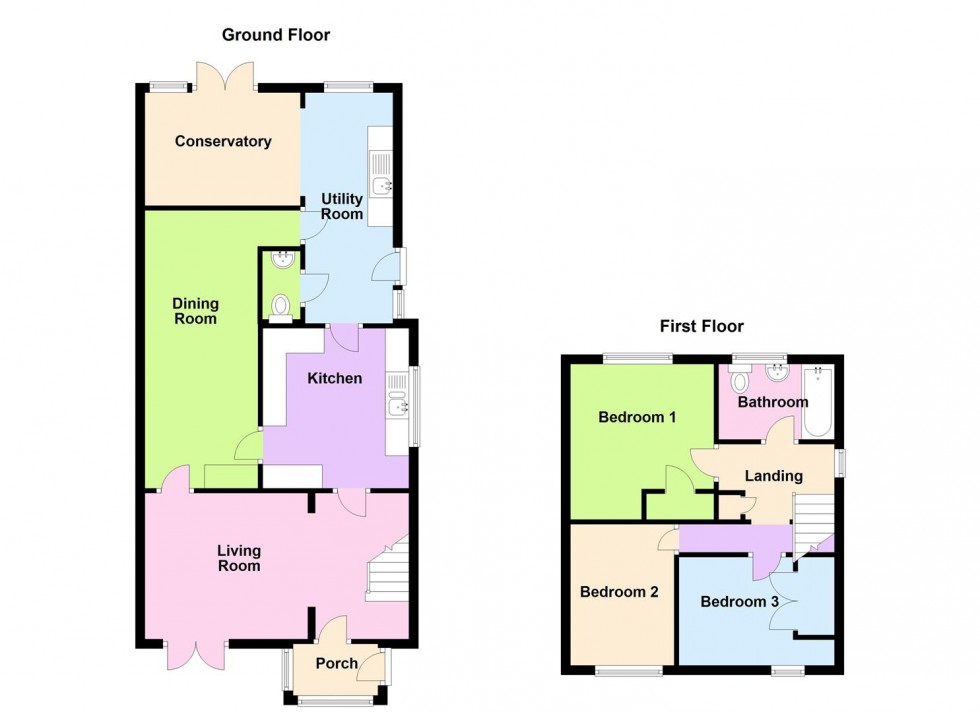 Floorplan for Dumbarton Road, Weymouth