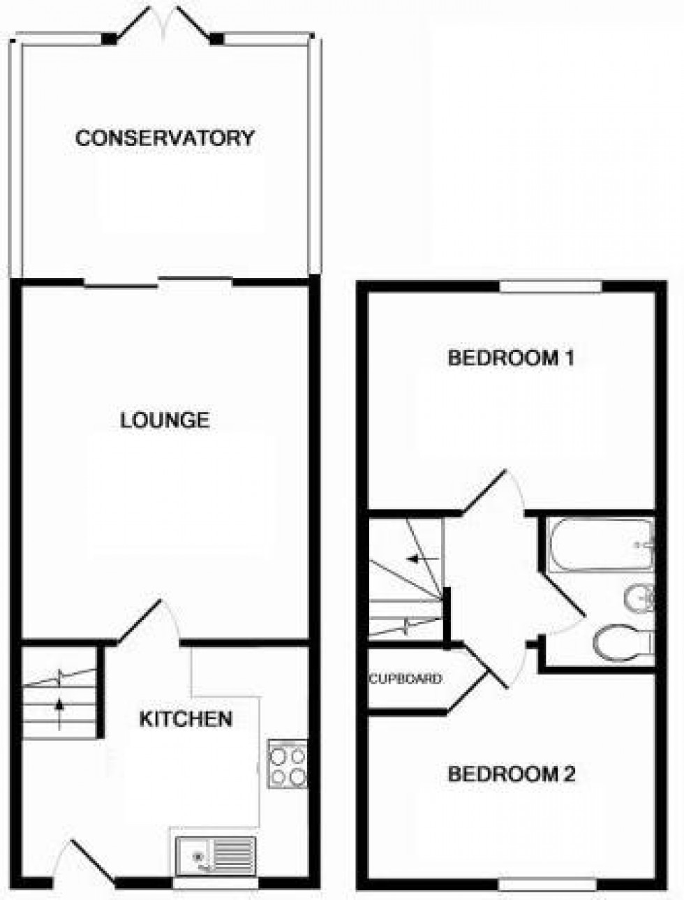 Floorplan for Maskew Close, Chickerell, Weymouth