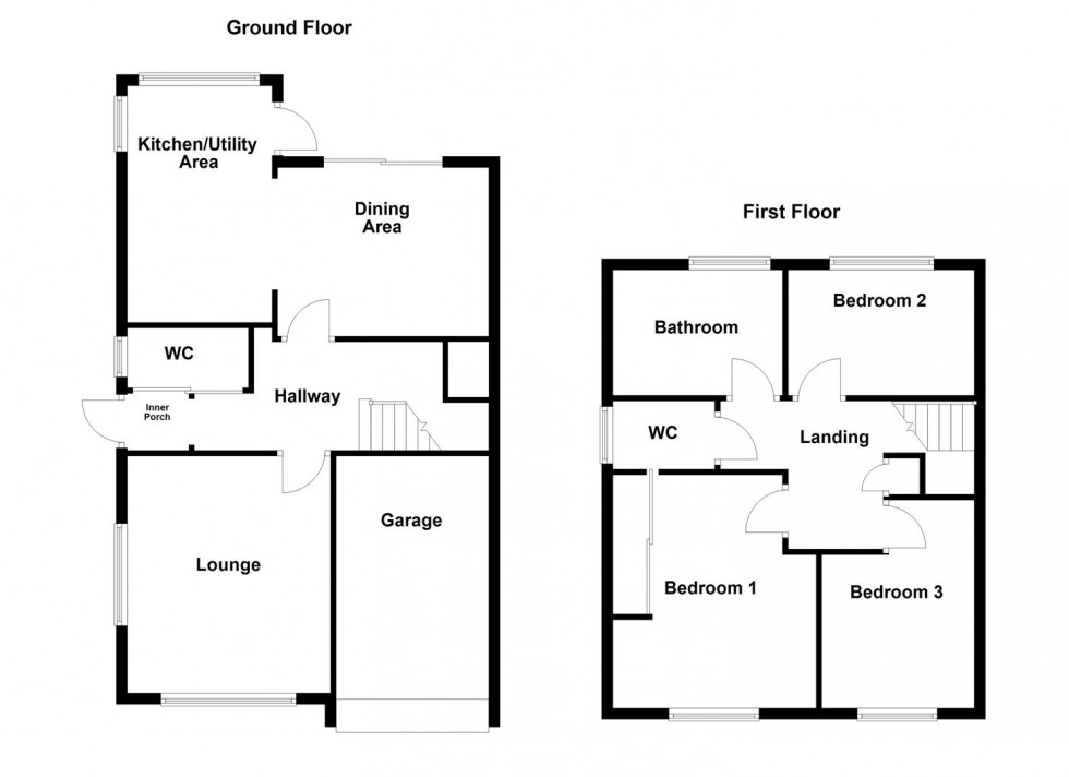 Floorplan for Camp Road, Weymouth