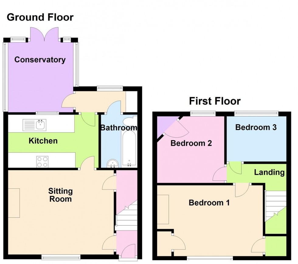 Floorplan for Victoria Road, Portland