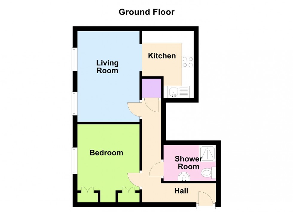 Floorplan for Jubilee Court, Spa Road, Weymouth