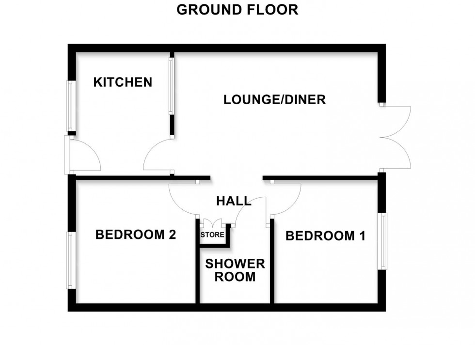 Floorplan for Pennsylvania Road, Portland