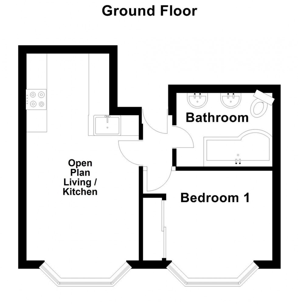 Floorplan for Fortuneswell, Portland