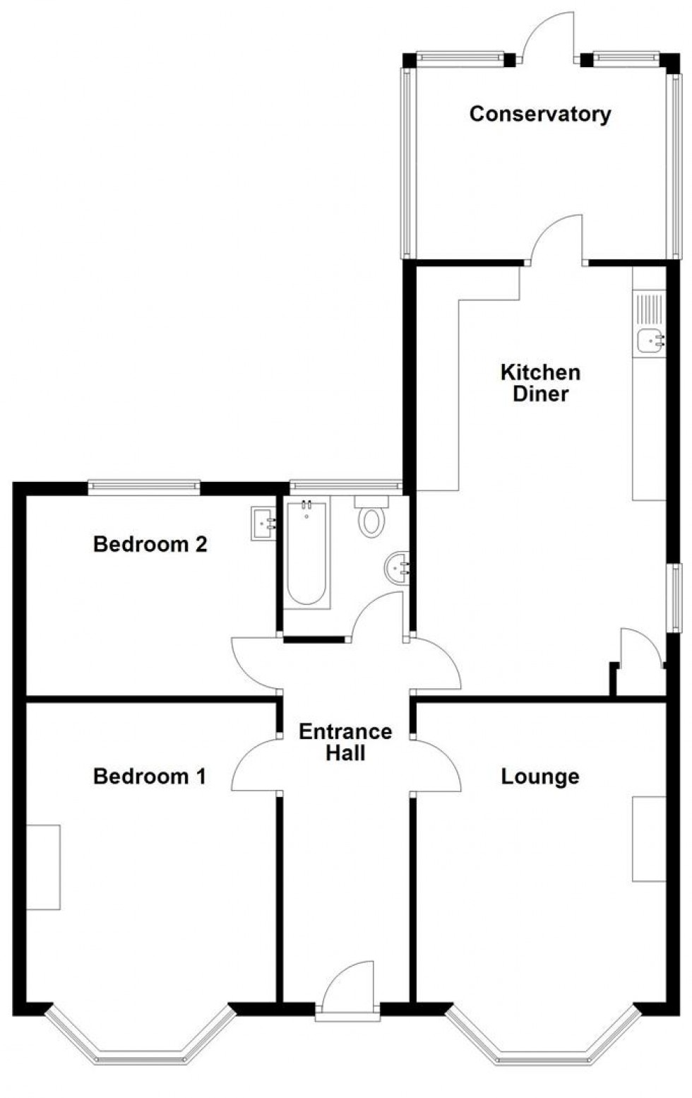 Floorplan for Lanehouse Rocks Road, Weymouth