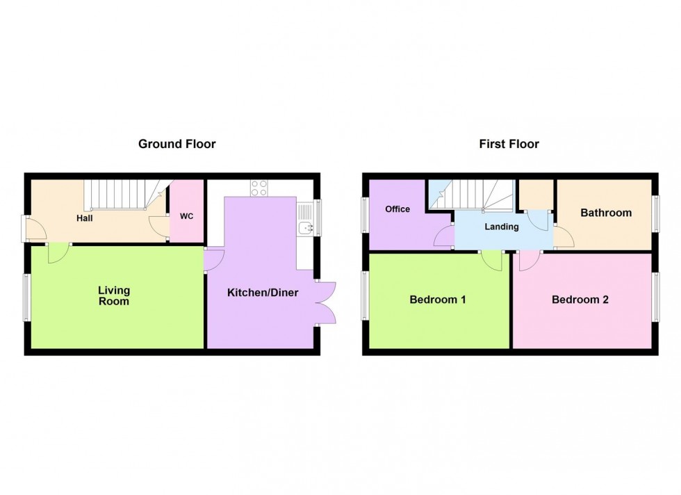 Floorplan for Reap Lane, Portland