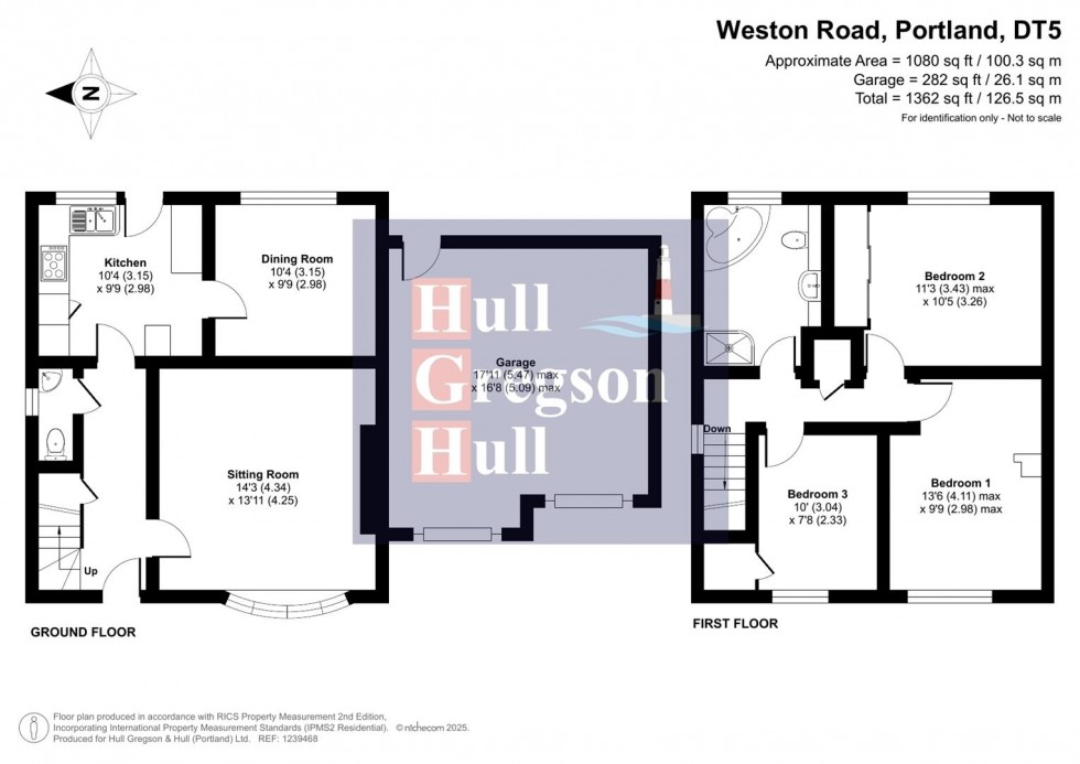 Floorplan for Weston Road, Portland