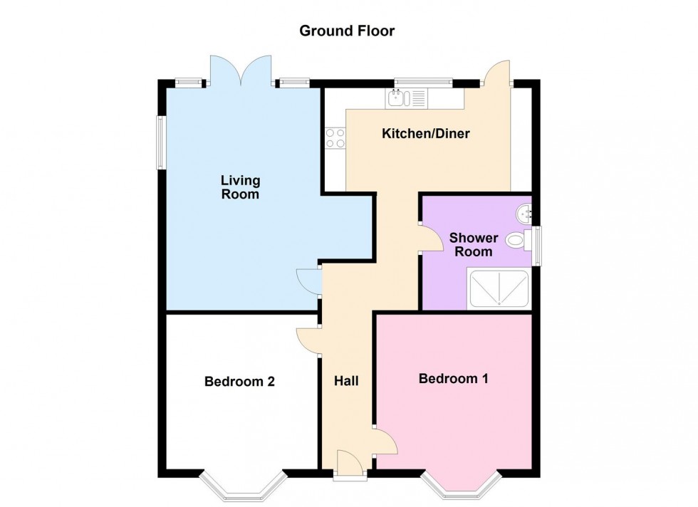 Floorplan for Haywards Avenue, Weymouth