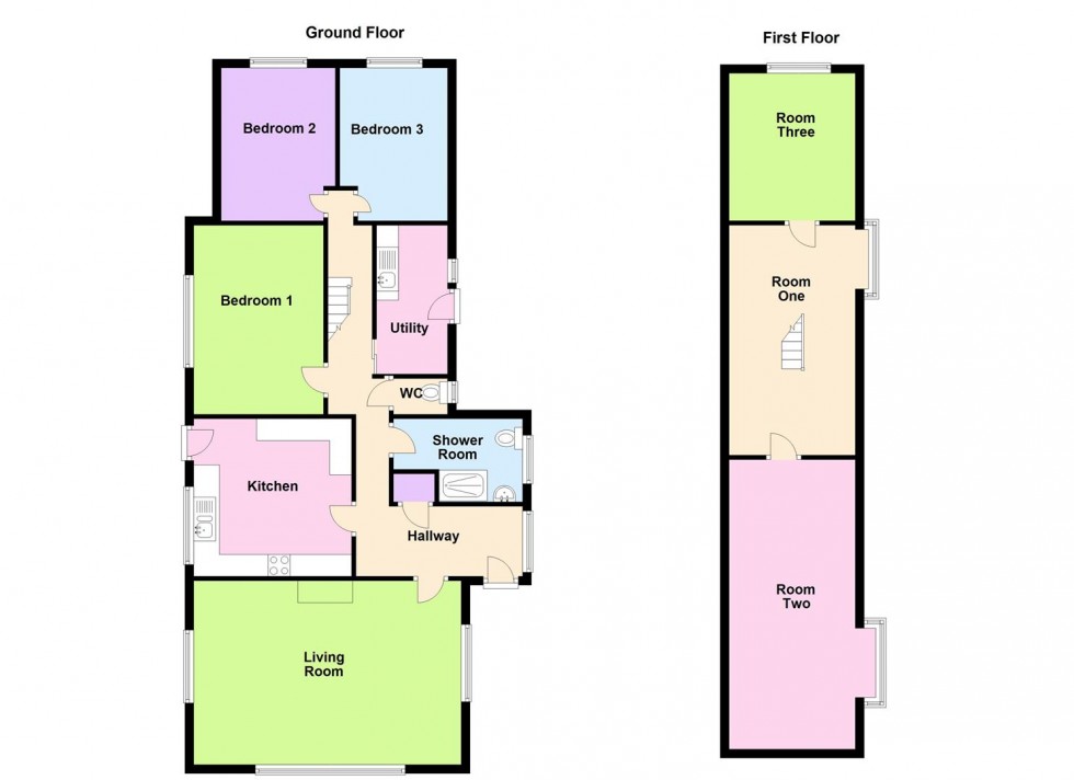 Floorplan for Wilton Drive, Weymouth