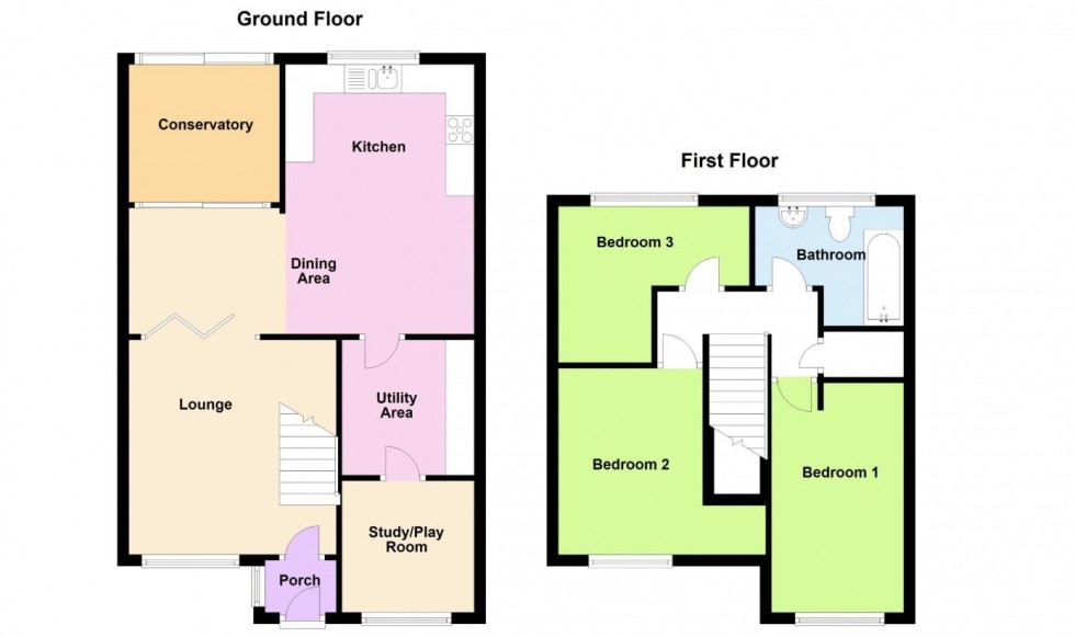 Floorplan for Freshwater Close, Portland