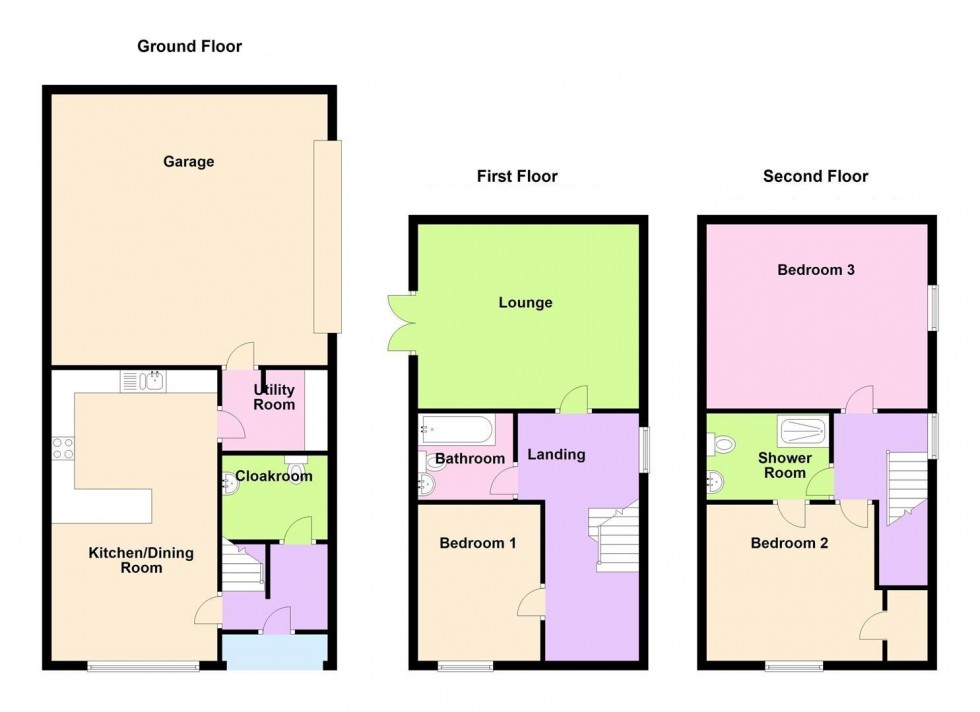 Floorplan for Officers Field, Portland