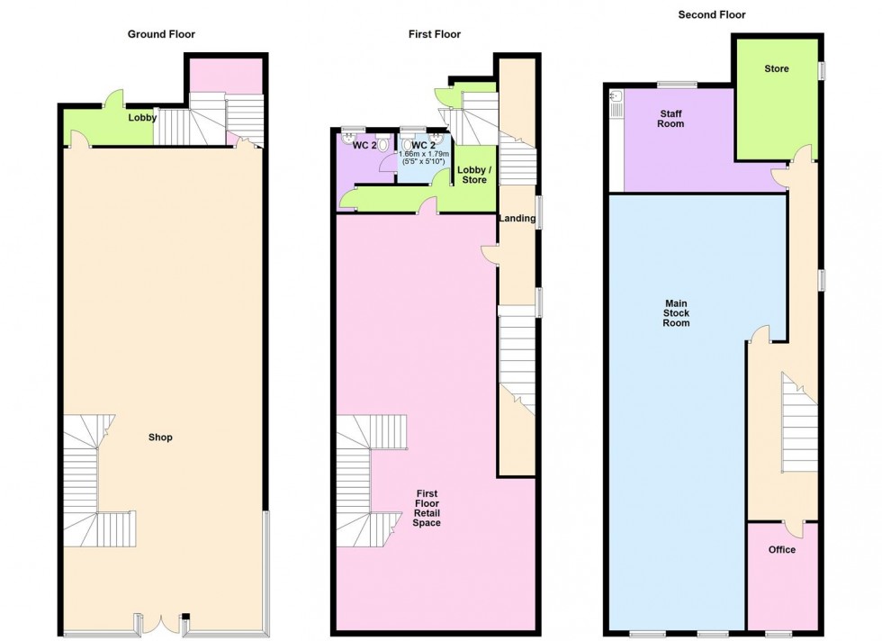 Floorplan for St. Mary Street, Weymouth