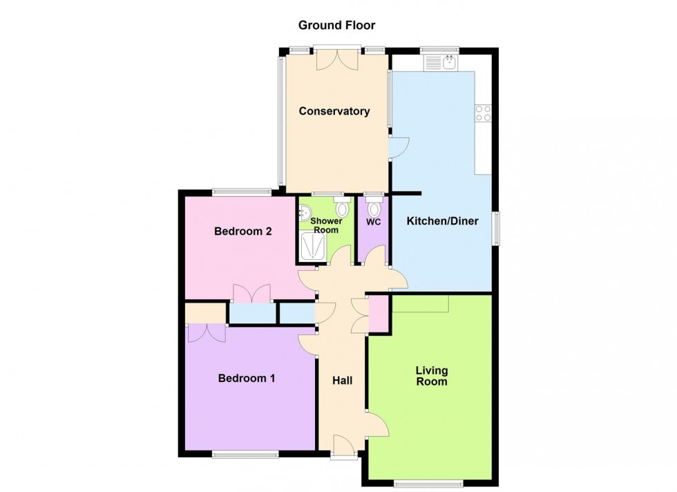 Floorplan for Chickerell Road, Chickerell, Weymouth