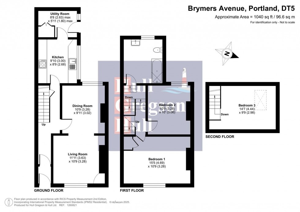 Floorplan for Brymers Avenue, Portland